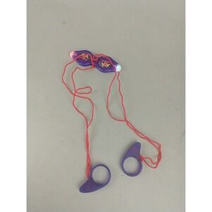FyrFlyz Light Up Spinning Toy Purple LED String Toy Performance Spinner
